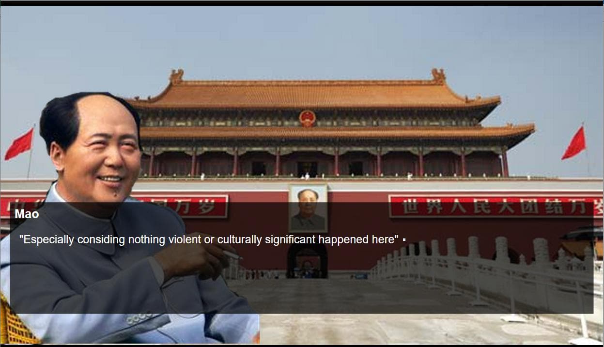 Chairman Mao Dating Sim (demo) screenshot 2