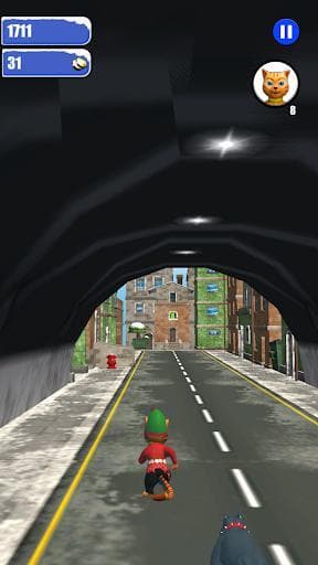 Leo Cat Ice Run - Frozen City screenshot 3