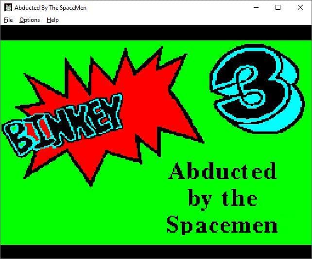 Binkey 3: Abducted By The Spacemen screenshot 2