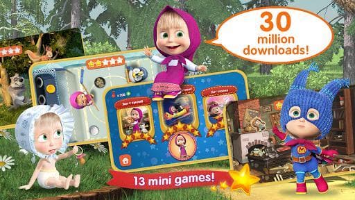 Masha and the Bear Child Games screenshot 2