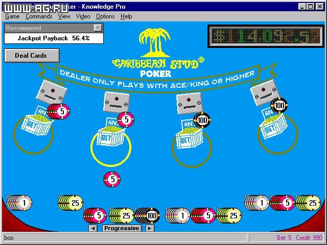 Caribbean Stud Poker Knowledge Pro screenshot 3