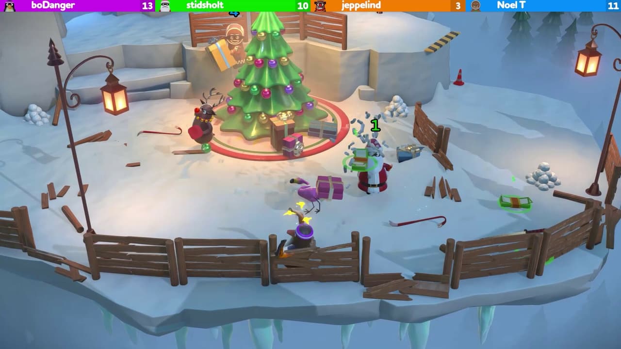 Rubber Bandits: Christmas Prologue screenshot 5