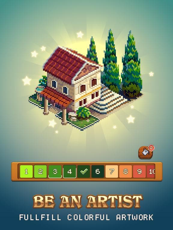 Pixel Isle: Coloring Sandbox screenshot 6