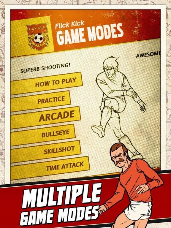 Flick Kick Football Kickoff screenshot 5