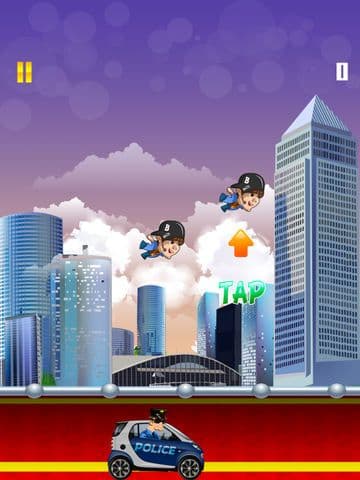 Flying Biber - Escape the Cops screenshot 3