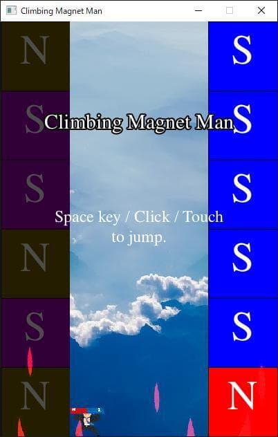 Climbing Magnet Man