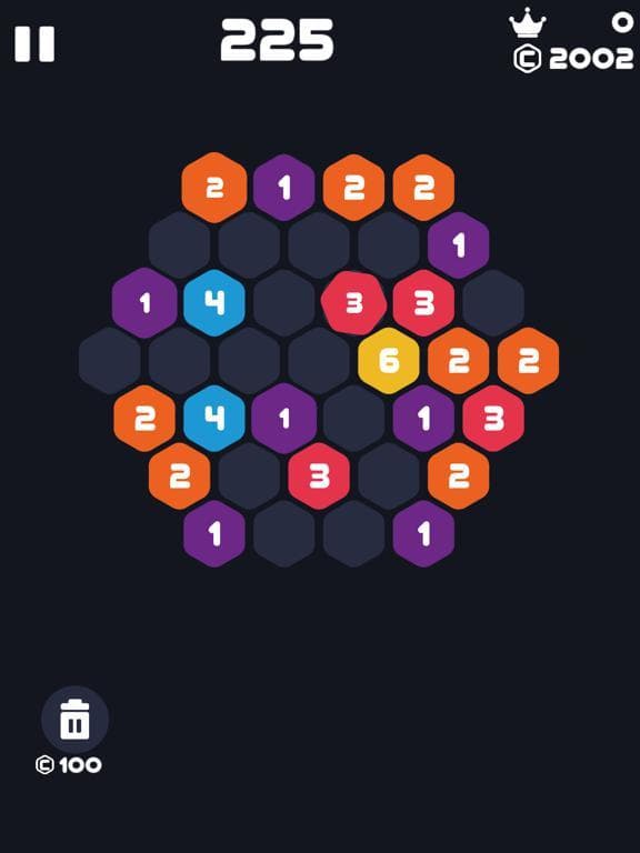 Hexa Number Smash: Tap Puzzle screenshot 2