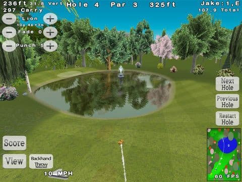 Disc Golf 3D Lite screenshot 2