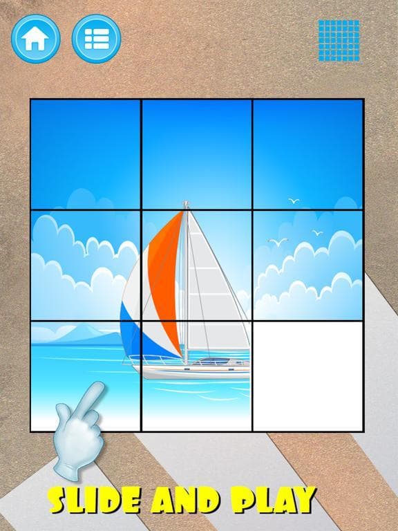 Transporter Slide Puzzle For Kids screenshot 4