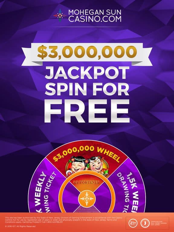 Mohegan Sun NJ Online Casino screenshot 2
