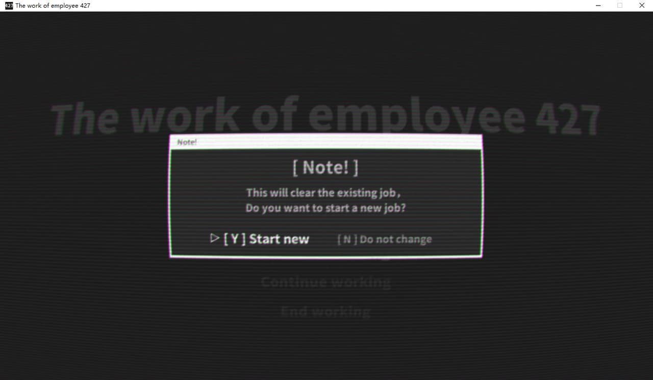 The work of employee 427 screenshot 4