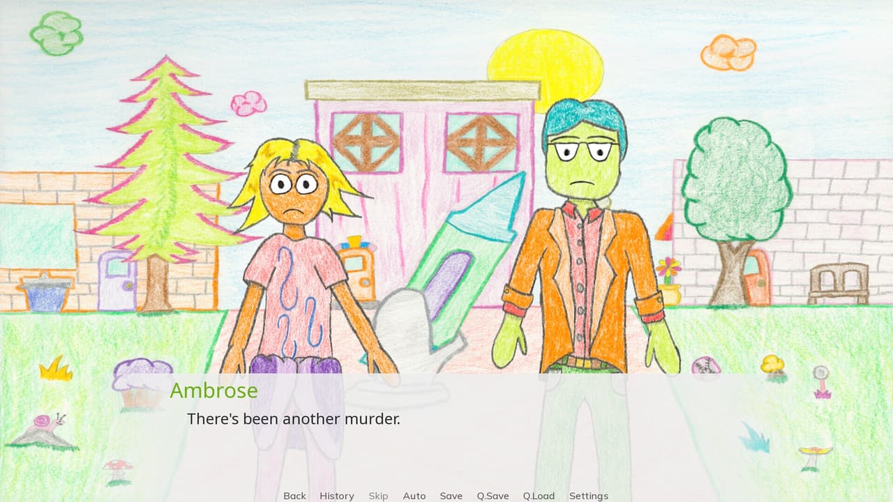 Murder in Crayontopia screenshot 2