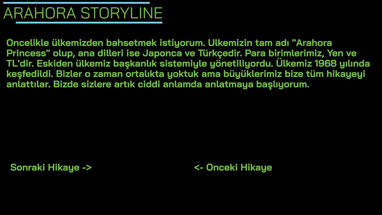 Arahora Storyline (Game Jam Edition) screenshot 3