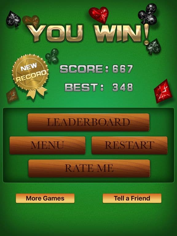 Happy Spider Solitaire HD screenshot 4