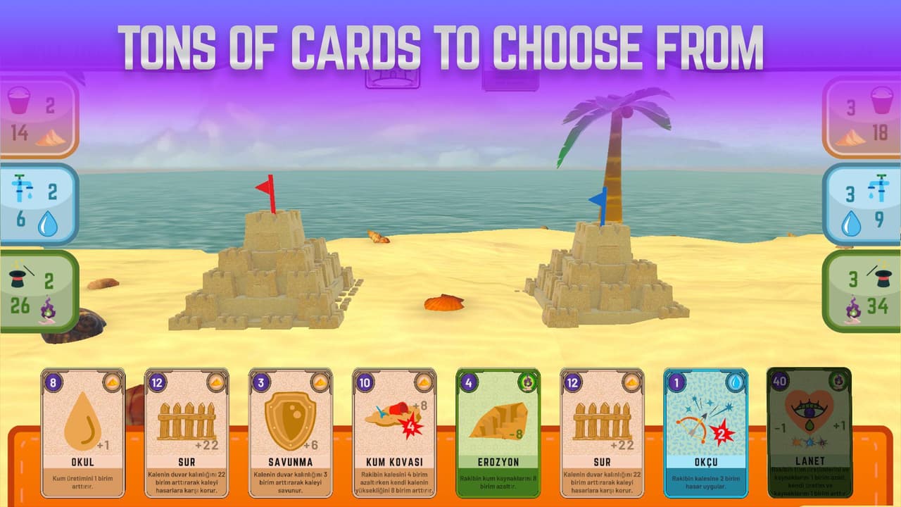 Sand Wars - Card Game Battle (ruinera) screenshot 3