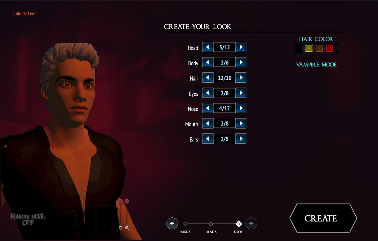 Shadows Kiss Online Vampire RPG screenshot 4