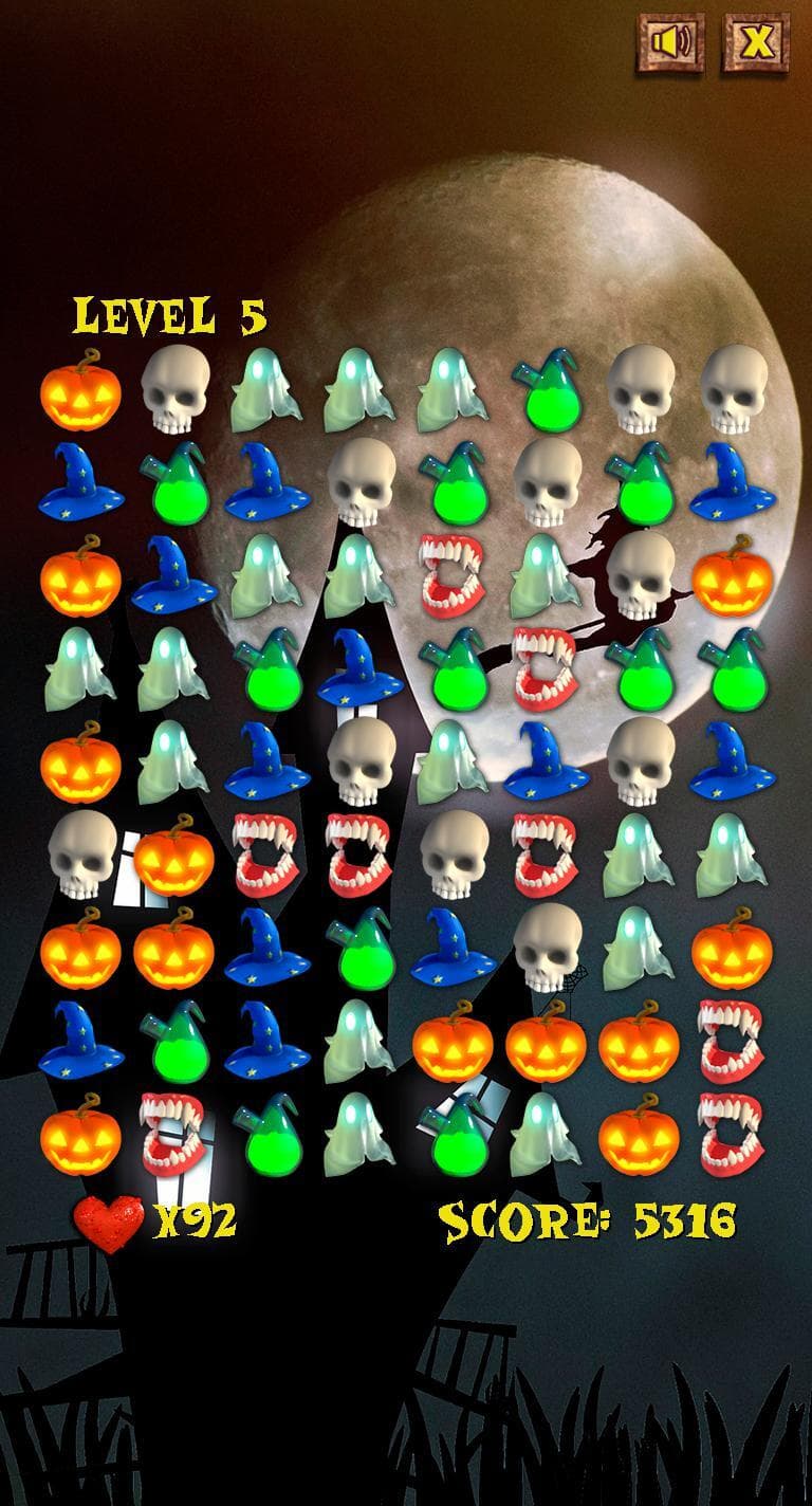 Scary Shapes Matching screenshot 3