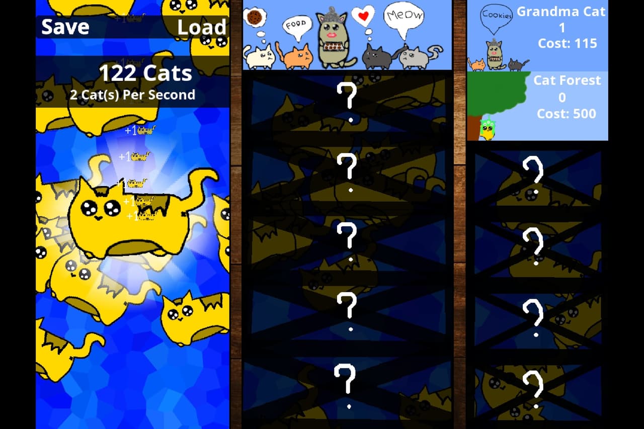 Cat Clicker | a cookie-clicker inspired clicker game! screenshot 3