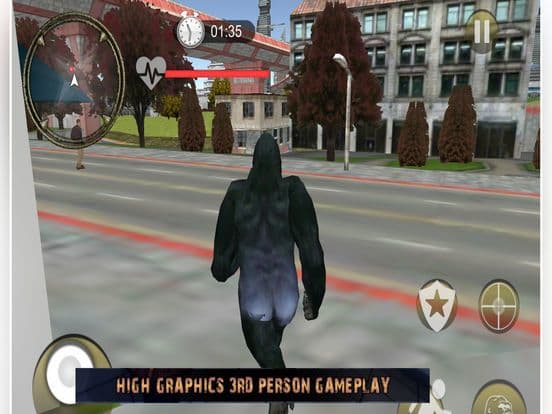 Apes Fighting screenshot 3
