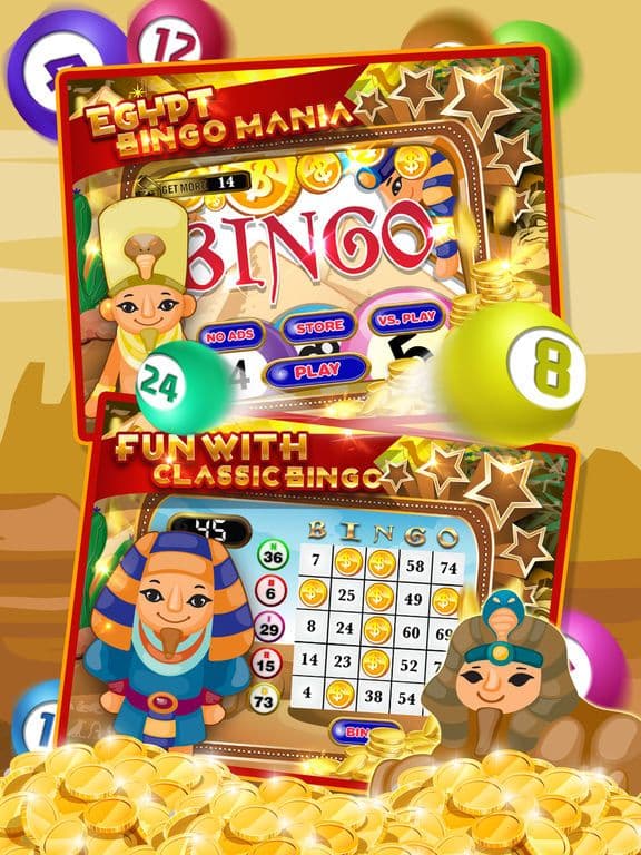 Super Pharaoh Bingo In Vegas screenshot 2