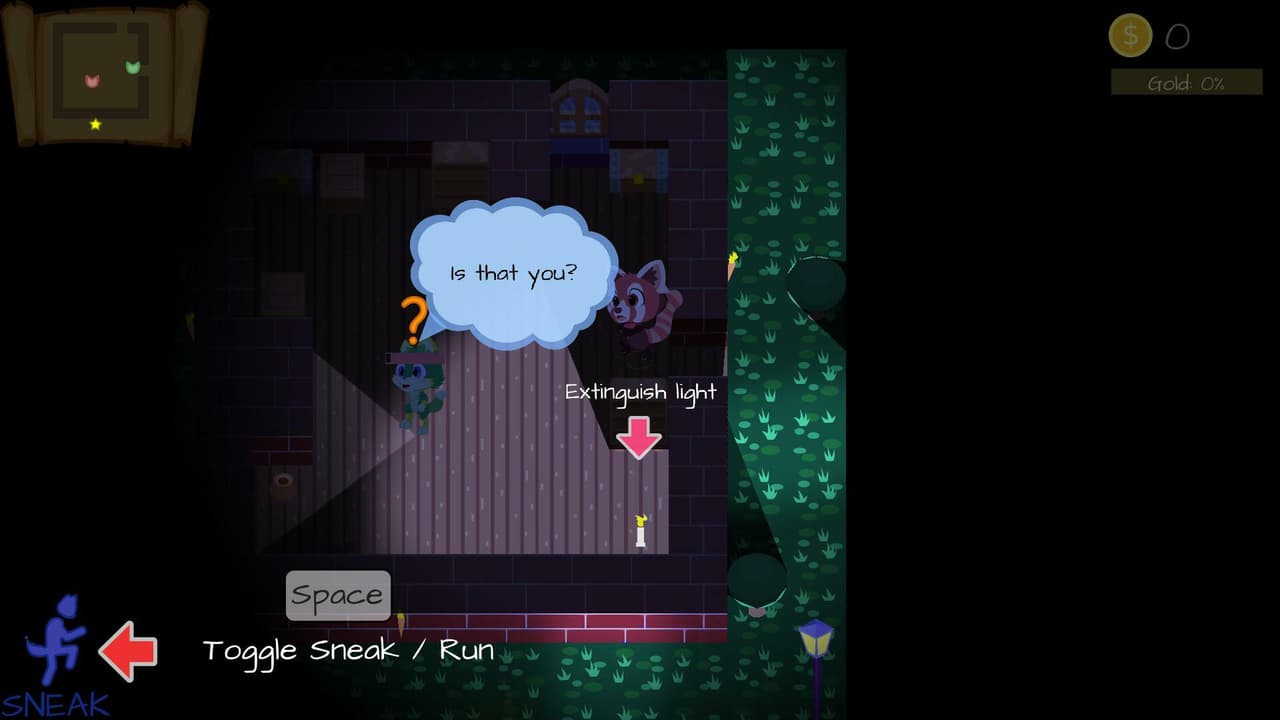 Endless Thief: a furry stealth adventure (itch) screenshot 4