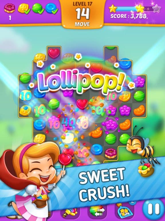 Lollipop: Sweet Taste Match3 screenshot 3