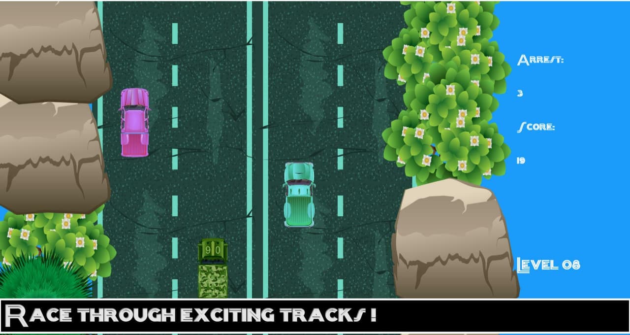 Road Hero Speed Car Racing Army screenshot 6