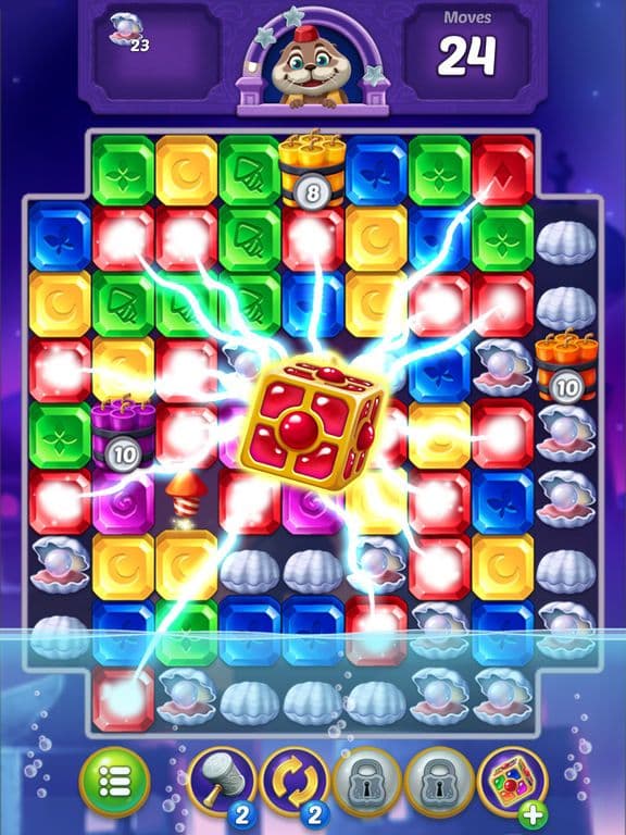 Jewel Pop: Treasure Island screenshot 2