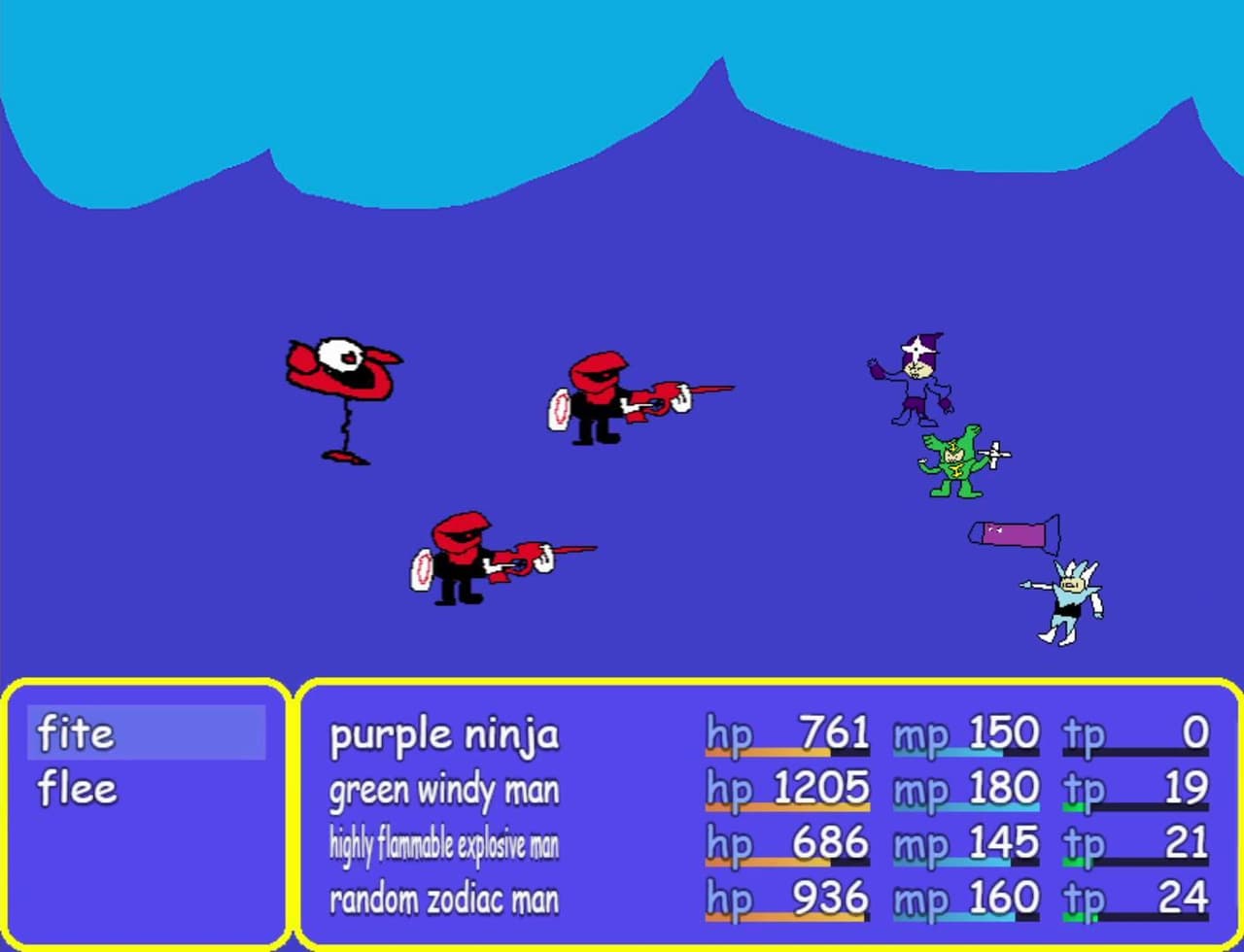 Megaman in a Nutshell RPG