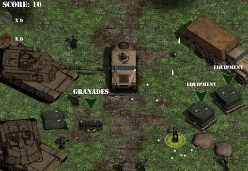 ARROWHEAD COMMANDO - Arcade screenshot 2