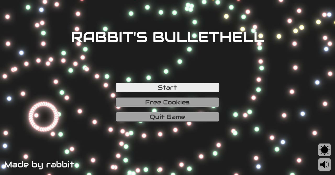 Rabbits Bullethell screenshot 2