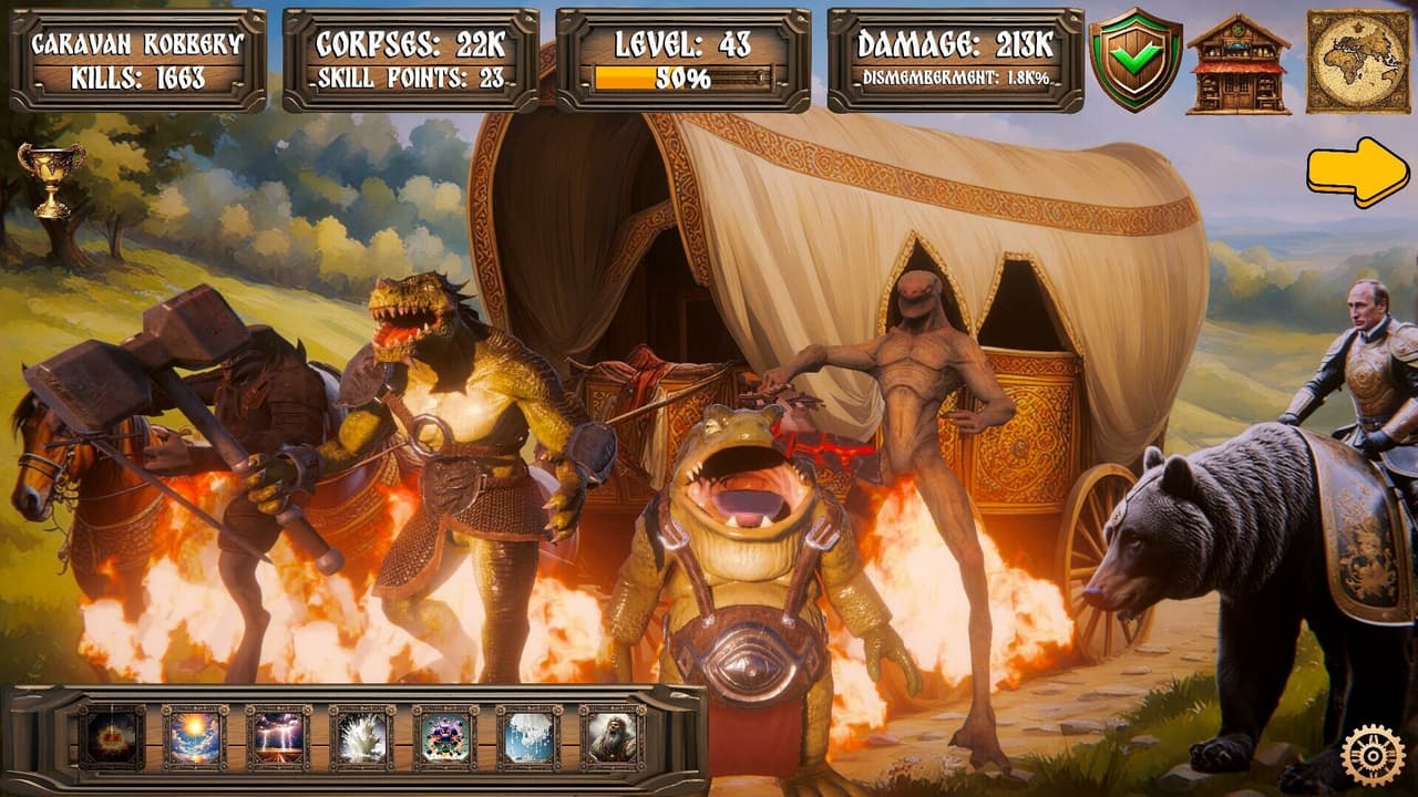 Ancient Russian Life Simulator screenshot 5