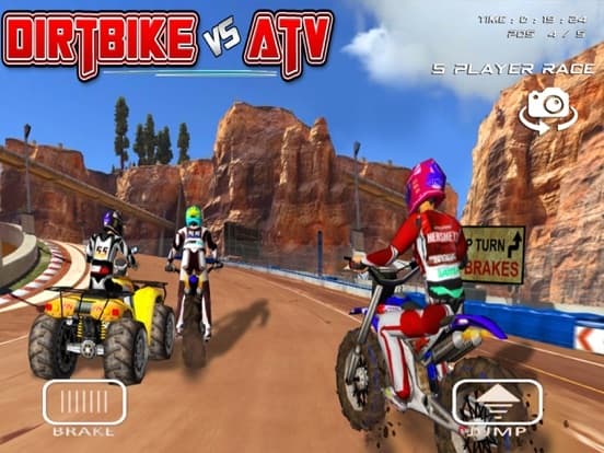 Dirt Bike vs Atv Racing Games