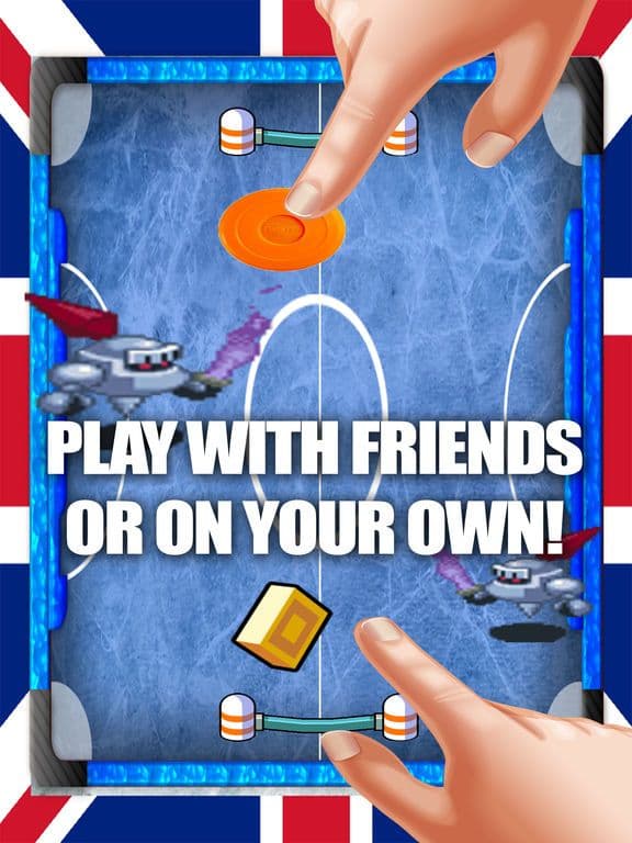 Air hockey arcade - Avoid the knights screenshot 4