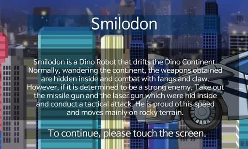 Smilodon - Dino Robot screenshot 2
