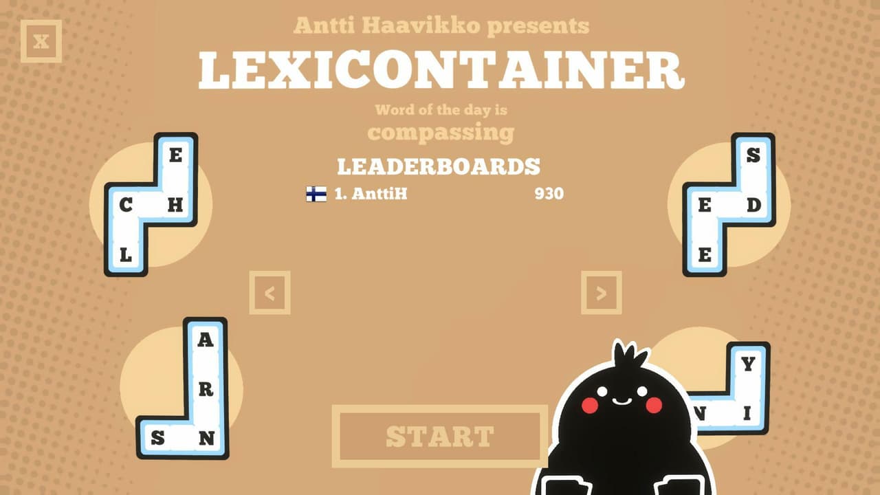 Lexicontainer screenshot 2