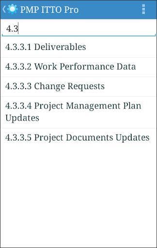 PMP ITTO Pro – Sixth Edition screenshot 6