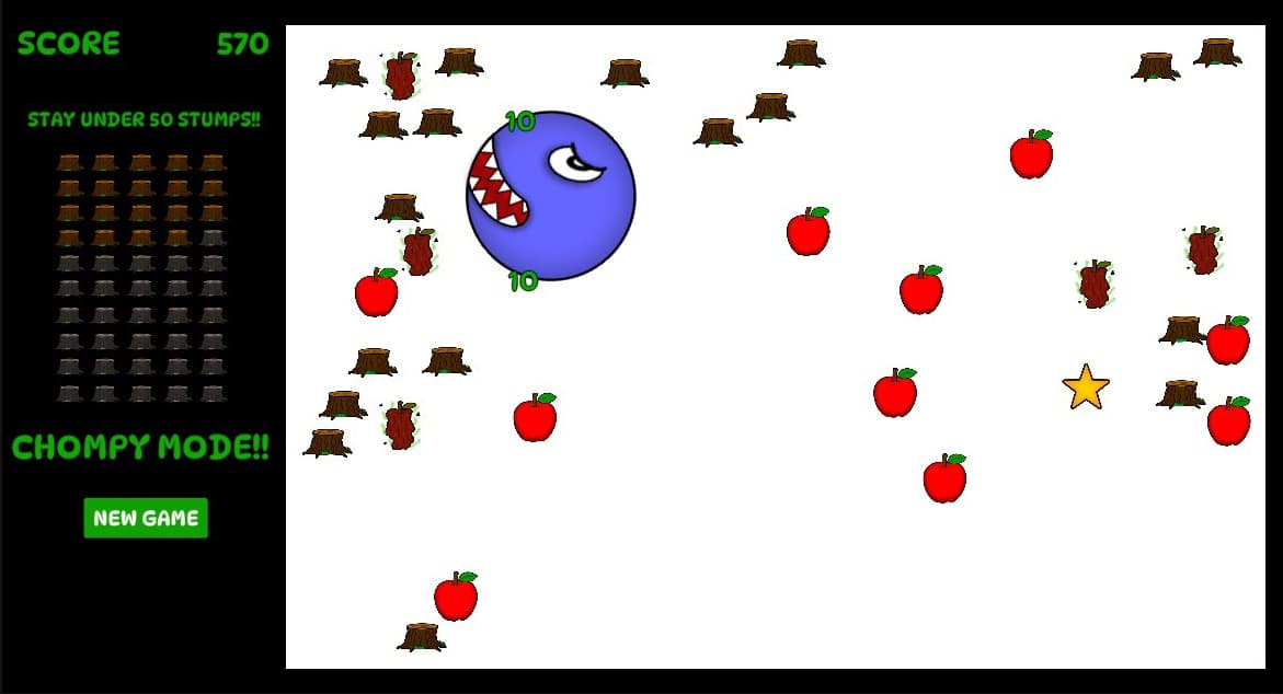 Chompyball screenshot 2