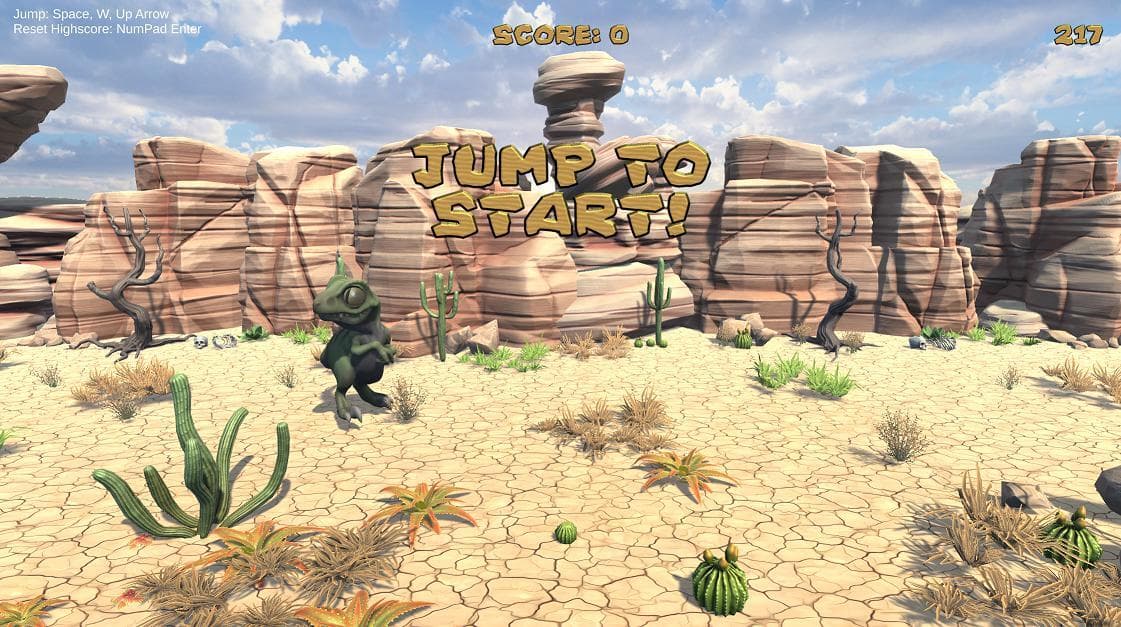 Dino Runner (Monotub Studios) screenshot 2