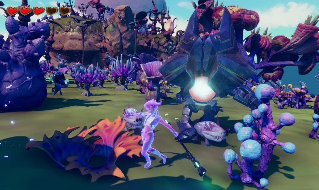 The Daunting Traveler 3D Alien Worlds screenshot 5
