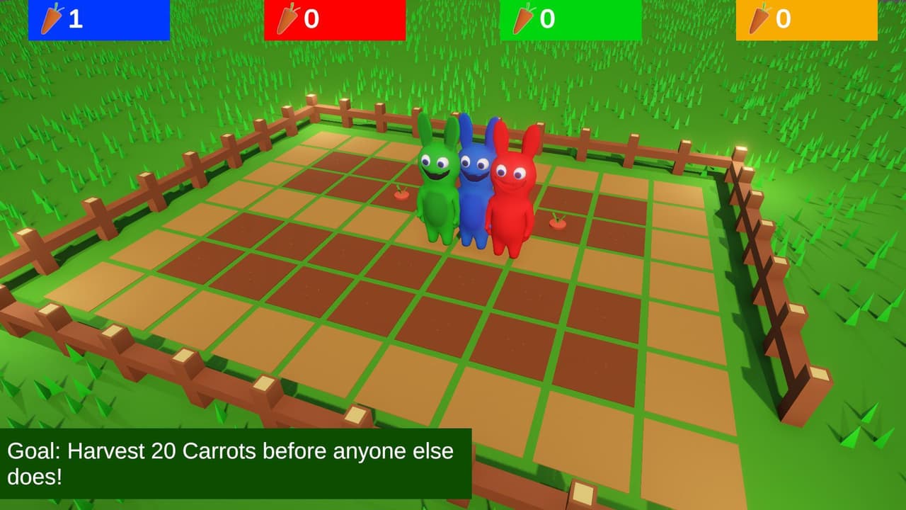 Rabbits Carrot Rush screenshot 4