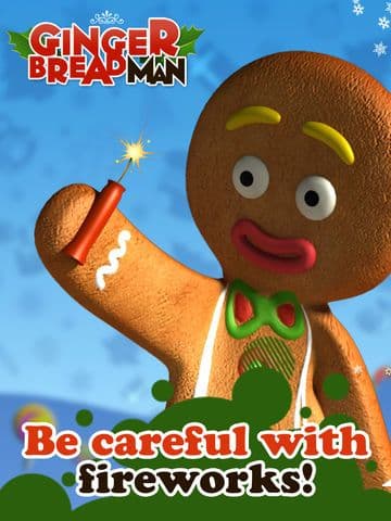 Talking Gingerbread Man HD screenshot 5
