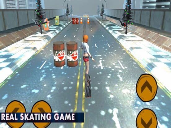 Street Skateboard Girl screenshot 3