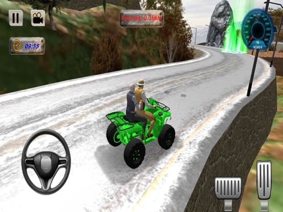 ATV Quad Bike Offroad Taxi Sim