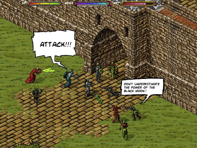 Black Moon Chronicles: Winds of War screenshot 3