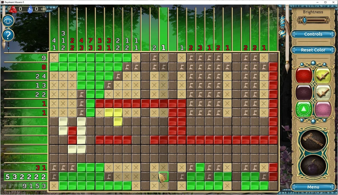 Daydream Mosaics 5: Crimson Veil screenshot 2