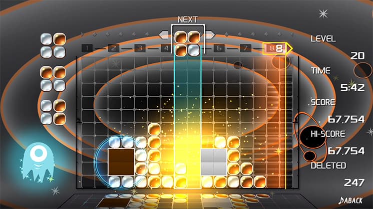 Lumines Remastered screenshot 4