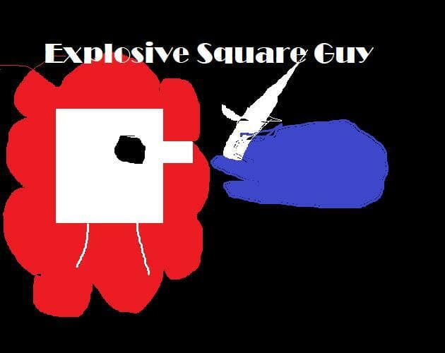 Explosive Square Guy