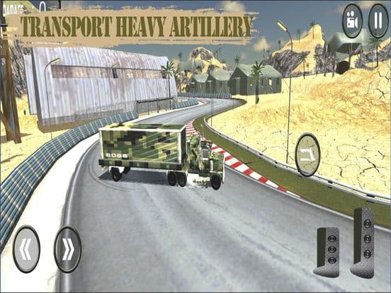 Army War Truck Parking: Battle Field Driver screenshot 3