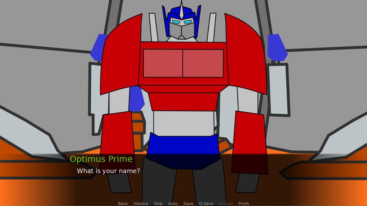 Transformers CYOA Demo screenshot 2